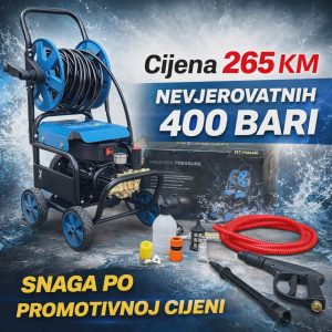 Mašina za pranje pod visokim pritiskom 400 bari